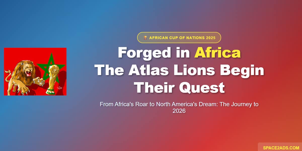 Forged in Africa: The Atlas Lions Begin Their Quest